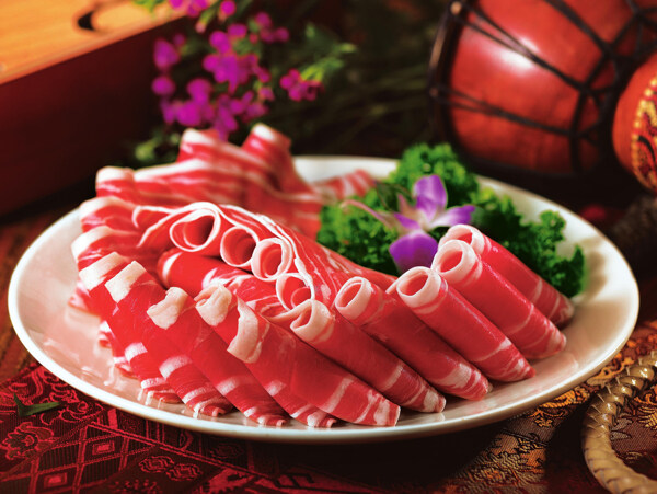 羊肉卷火鍋食材