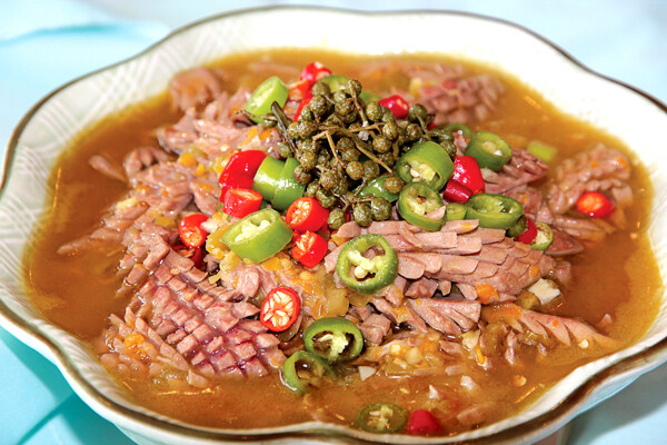 米椒腰花圖片