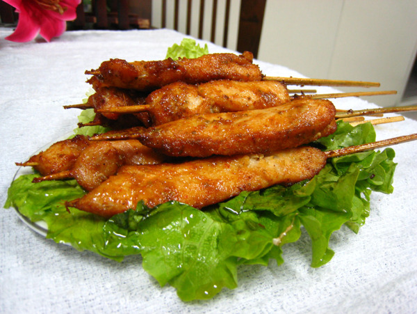 雞柳串圖片