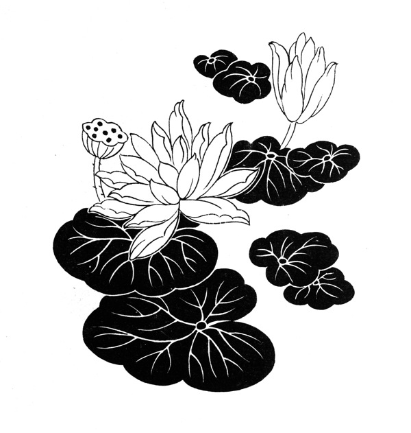 蓮花吉祥圖案054