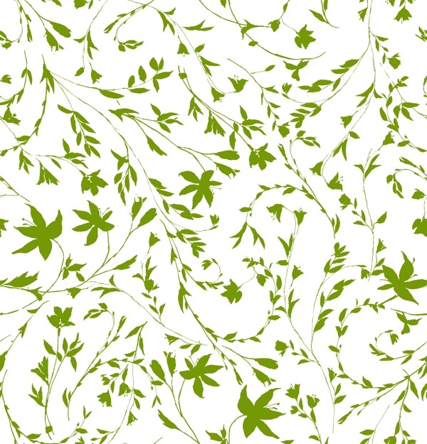 韓國矢量花紋背景矢量圖03