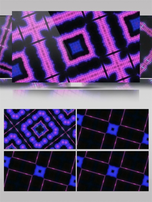 紫色垂直光束动态视频素材