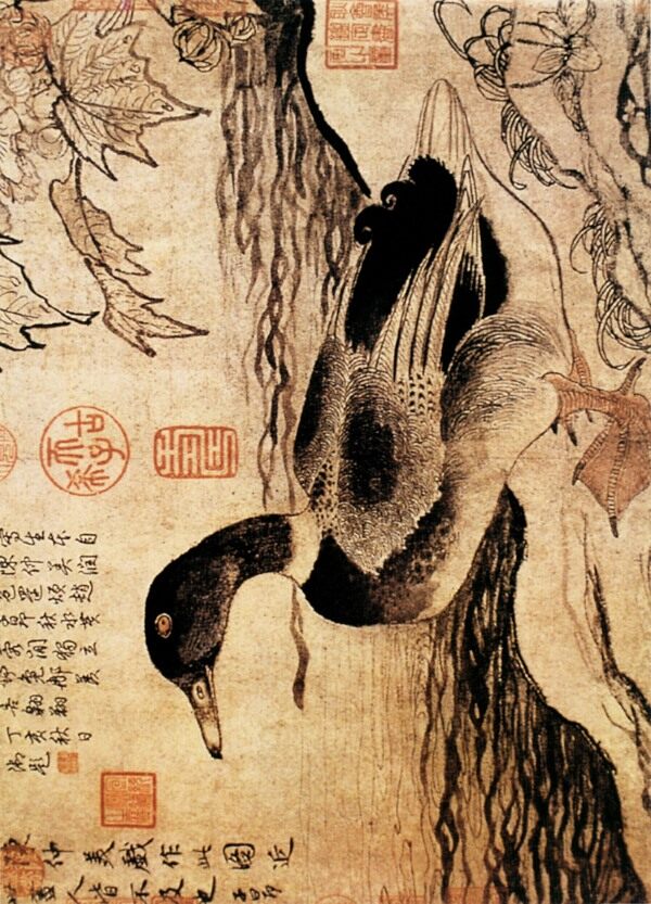 溪鳧圖