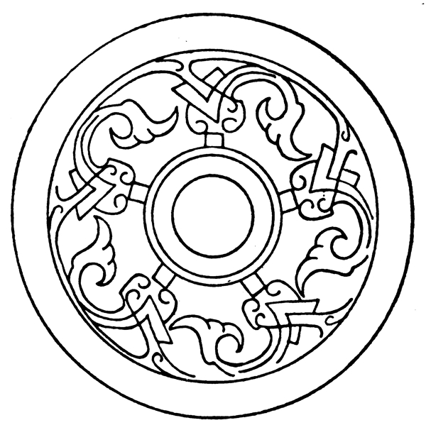 春秋戰(zhàn)國圖案青銅器圖案中國傳統(tǒng)圖案183