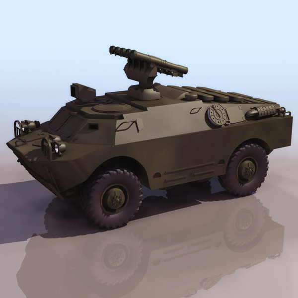 BRDM3坦克模型02