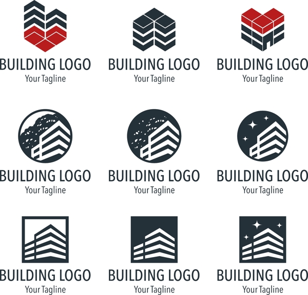 建筑类logo标志