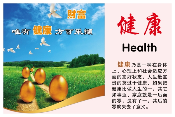 健康醫(yī)院展板圖片