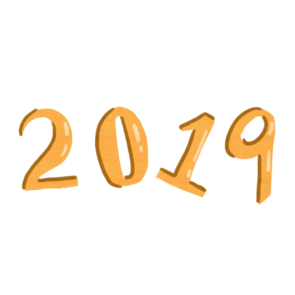 2019卡通藝術(shù)字設(shè)計(jì)