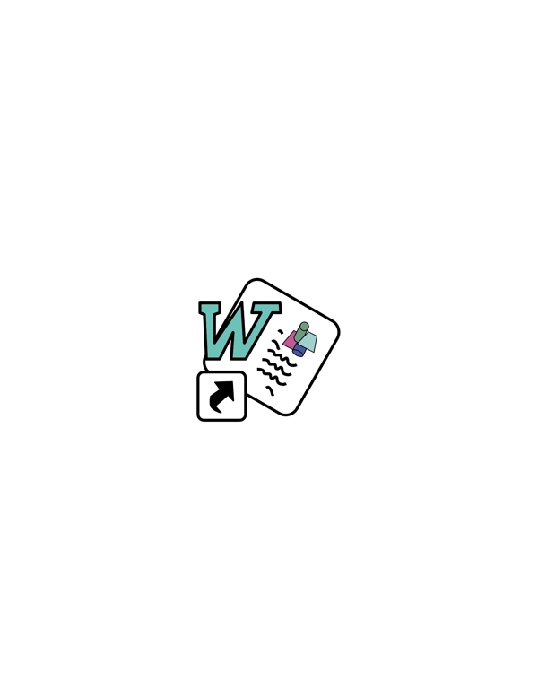 Word97logo設(shè)計欣賞Word97電腦周邊標志下載標志設(shè)計欣賞