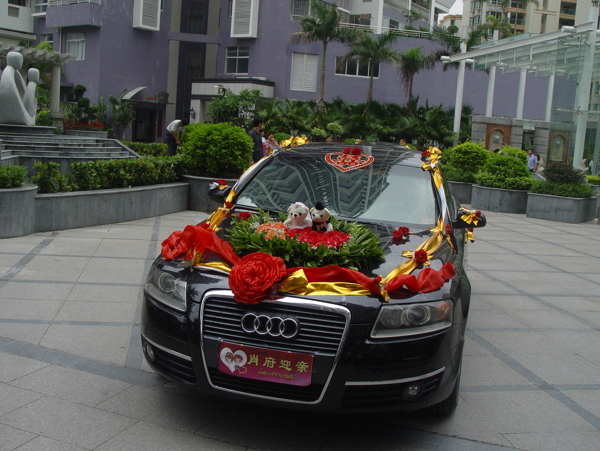 婚慶花車圖片