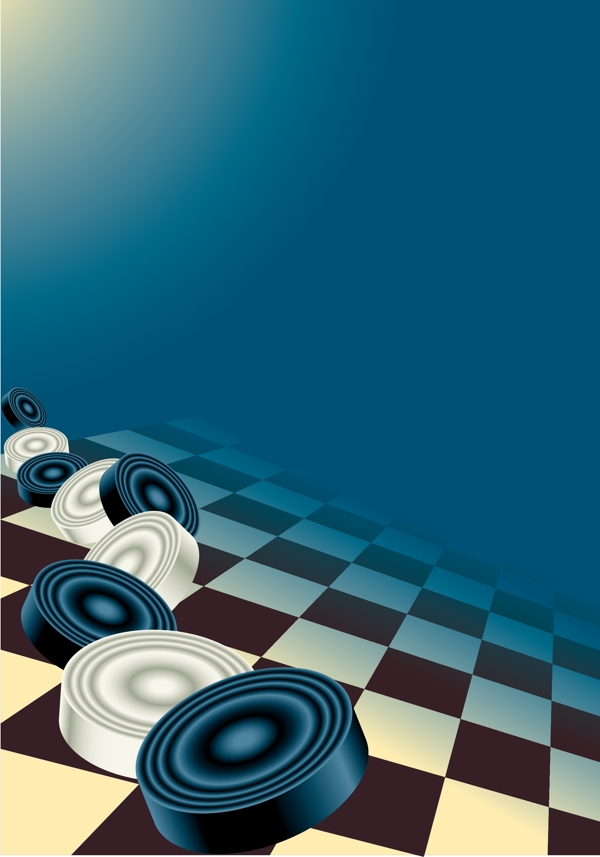 棋類主題背景