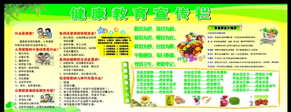 健康宣傳欄