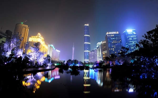 广州珠江新城图片