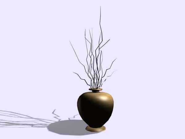 植物盆栽室內(nèi)裝飾素材免費下載3d模型素材121