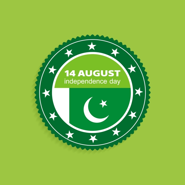 巴基斯坦独立日徽章