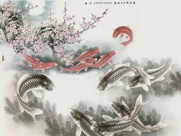 新中式背景墻