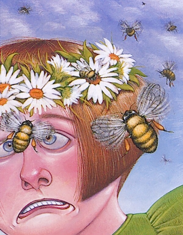 插画蜜蜂图片