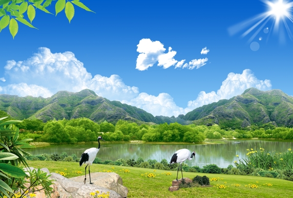 山水風(fēng)景圖片