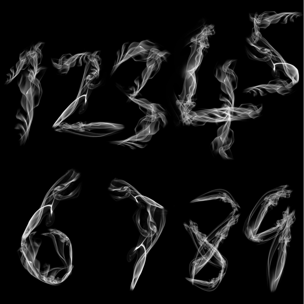 煙霧字