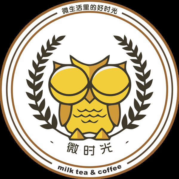 奶茶店logo圖片