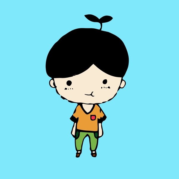 小萌孩圖片