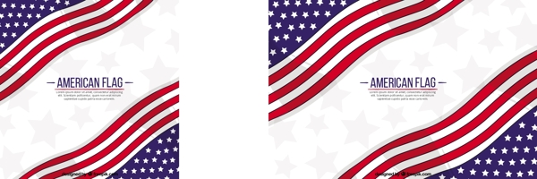美国国旗图案背景