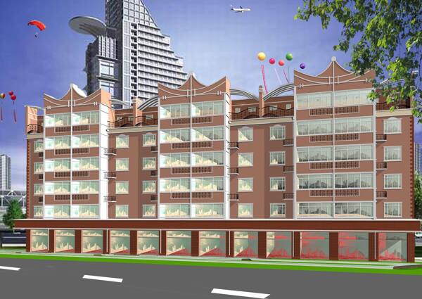 3D樓層效果圖