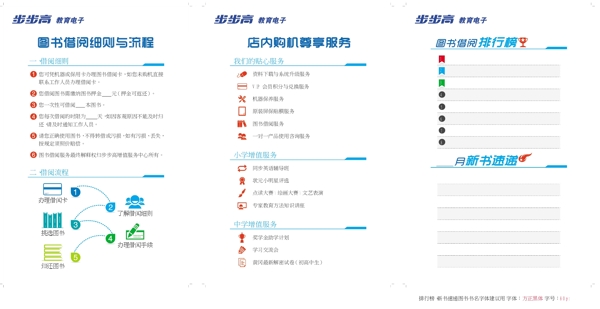 步步高服務(wù)介紹文化墻圖片