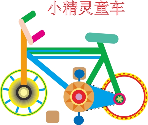 小精靈童車圖片