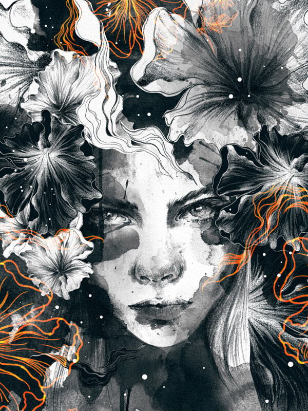 位圖插畫時尚插畫人物插畫插畫師免費素材