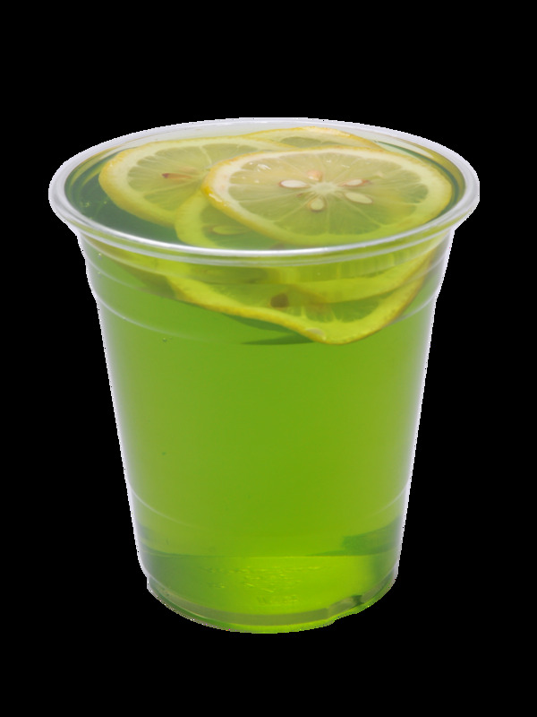 網(wǎng)紅綠色爽口果汁檸檬片健康飲品