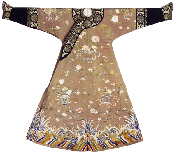 民間服飾清朝官服布藝古龍雙龍龍鳳呈祥古服繡花民間藝術(shù)中華刺繡PSD分層素材源文件中國傳統(tǒng)元素整合圖庫