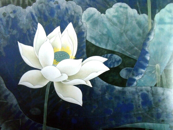高清水墨荷花圖片