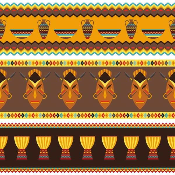 非洲土著花纹图片
