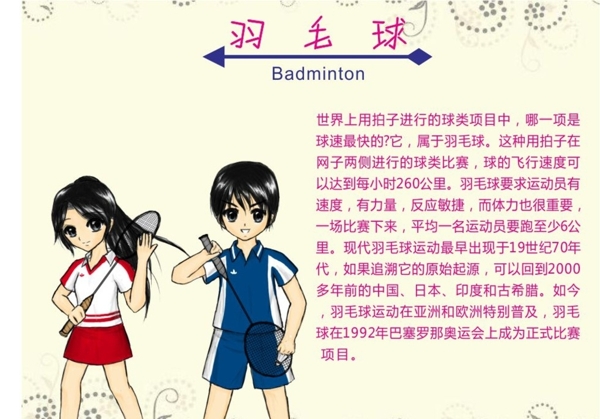 羽毛球介紹圖片