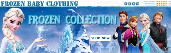 冰雪奇緣店招banner