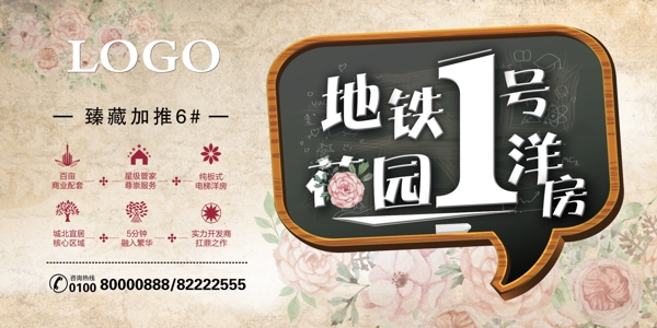 房地產(chǎn)海報(bào)