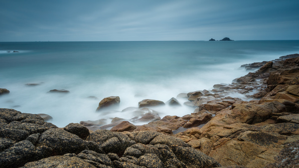 海滩风景摄影