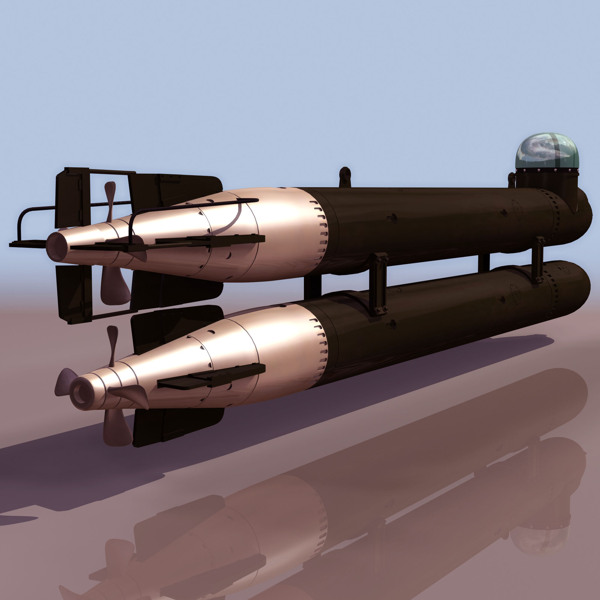 NEGER潜水艇模型03