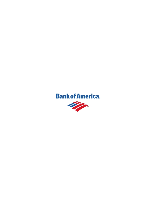 BankofAmerica1logo设计欣赏BankofAmerica1国际银行LOGO下载标志设计欣赏