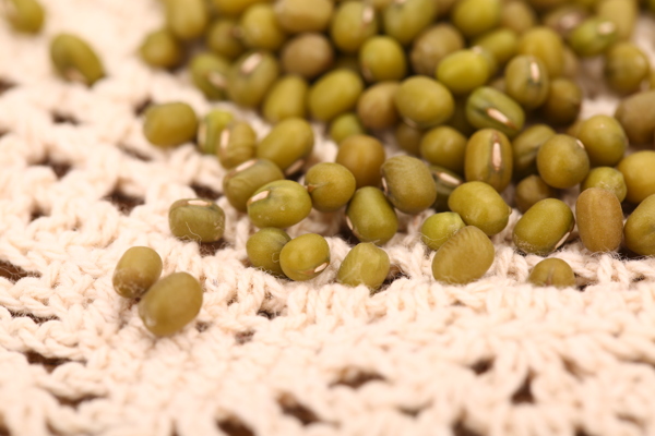 五谷杂粮系列绿豆摄影图图片