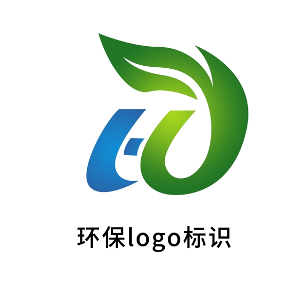 简约绿色环保LOGO标识