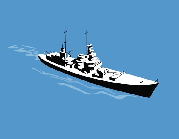 第二次世界大战的战列舰舰巡洋舰复古