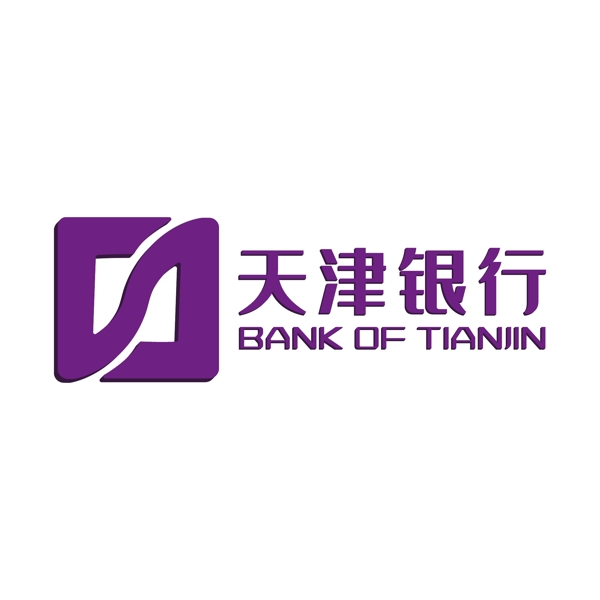 紫色浙江银行LOGO图标