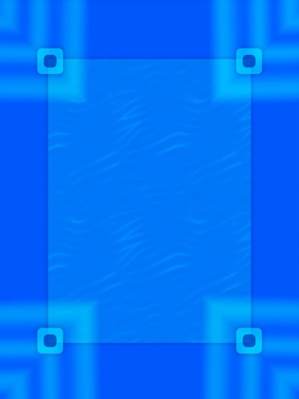 原创边框背景蓝色矩形几何背景