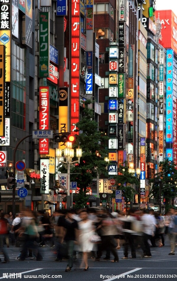 日本东京大街图片
