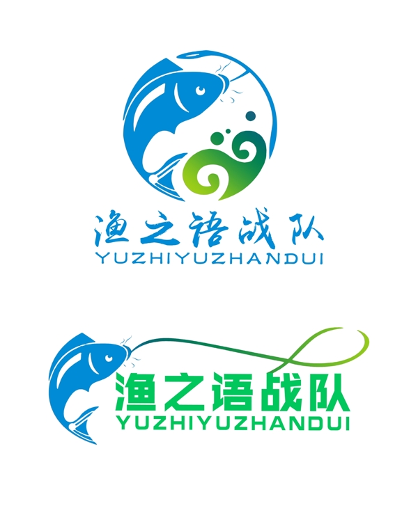 钓鱼logo设计