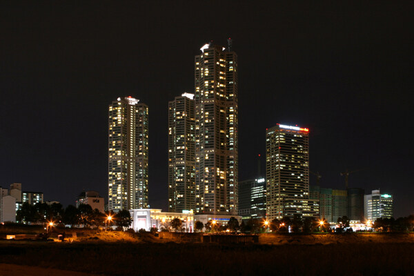 全球首席大百科城市夜景景色建筑灯光繁华都市