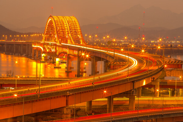 城市建筑夜景