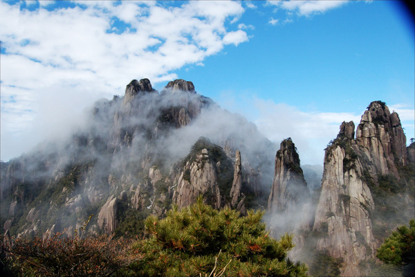 三清山图片